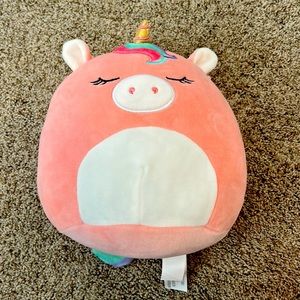 pink unicorn squishmallow